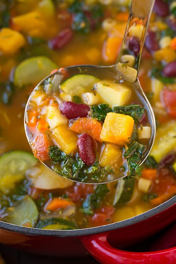 Easy Autumn Minestrone: Versatile Veggie Soup for Meal Prep